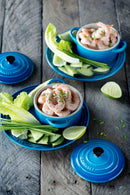 Mini cocotte céramique 10cm azur