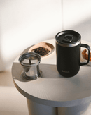 Mug Tisanière Isotherme avec Filtre - Qwetch - 470ml - Disponible en 4 Couleurs : Rose, Bleu, Vert, Noir