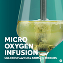 Coffret wine lovers sous Vide Airtender with micro oxygen infusion technology unlocking flavor and aroma.