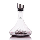 Carafe à vin Topographic Mont Blanc, ajoutant une touche de luxe et de style aux repas et dégustations de vin.