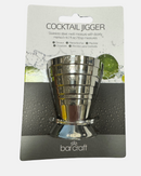 Doseur à cocktail Kitchen Craft en acier inoxydable, mesure précise de 15 à 75 ml.