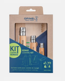  Kit de cuisine nomade Opinel avec 3 couteaux