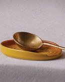 Repose-cuillère ovale céramique NECTAR