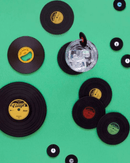 Set de sous-verres vinyle Balvi