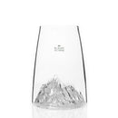 Verre TOPOGRAPHIC Mont Blanc – Verre Soufflé à la Main