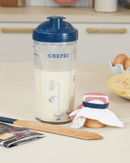 Coffret Shaker Miam Factory Cookut pour crêpes, pancakes, et gaufres, préparation facile et rapide pour des petits-déjeuners gourmands.

