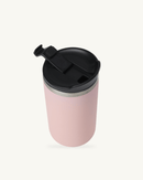 Travel mug isotherme Qwetch en inox pour boissons chaudes ou froides