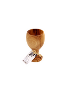 coquetier en bois d'olivier