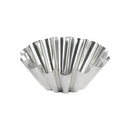 Moule à brioche 20 cm fer blanc grosses côtes - Maison Habiague