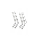 Lot 4 pailles en verre + goupillon - Maison Habiague
