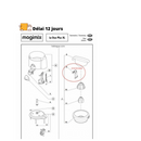 Attache bras couvrant presse agrumes pour Duo Plus XL Magimix - Maison Habiague