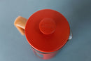 Cafetière à piston Kitchen Craft avec design rouge éclatant et capacité de 3 tasses.