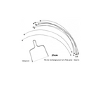 Fil de rechange 21 cm pour lyre à foie gras - Maison Habiague