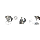 Mini entonnoir à piston en inox KWIK De Buyer, parfait pour remplir et décorer avec précision.