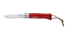 Couteau pliant N°8 Rouge Baroudeur - Maison Habiague