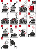 Moulin à café et cafetière à piston Paris press - Maison Habiague